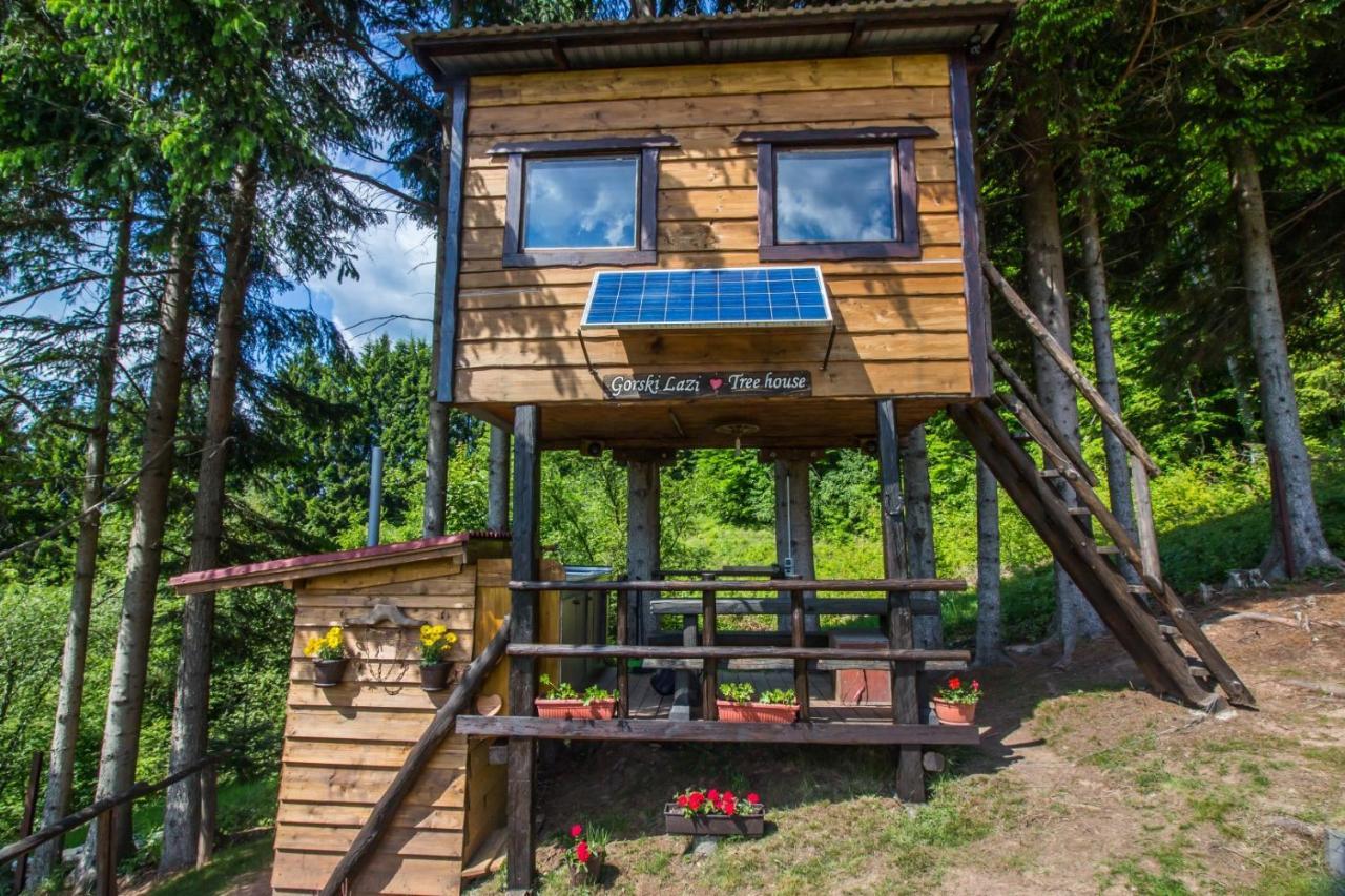 Tree House Gorski Lazi Trsce Zewnętrze zdjęcie