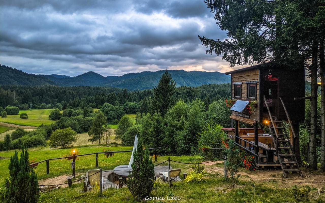 Tree House Gorski Lazi Trsce Zewnętrze zdjęcie